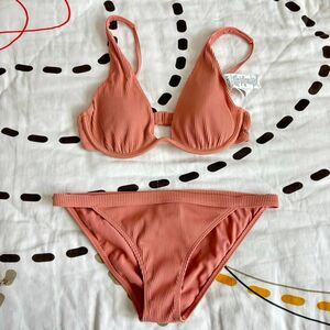 roxy bikini set size small